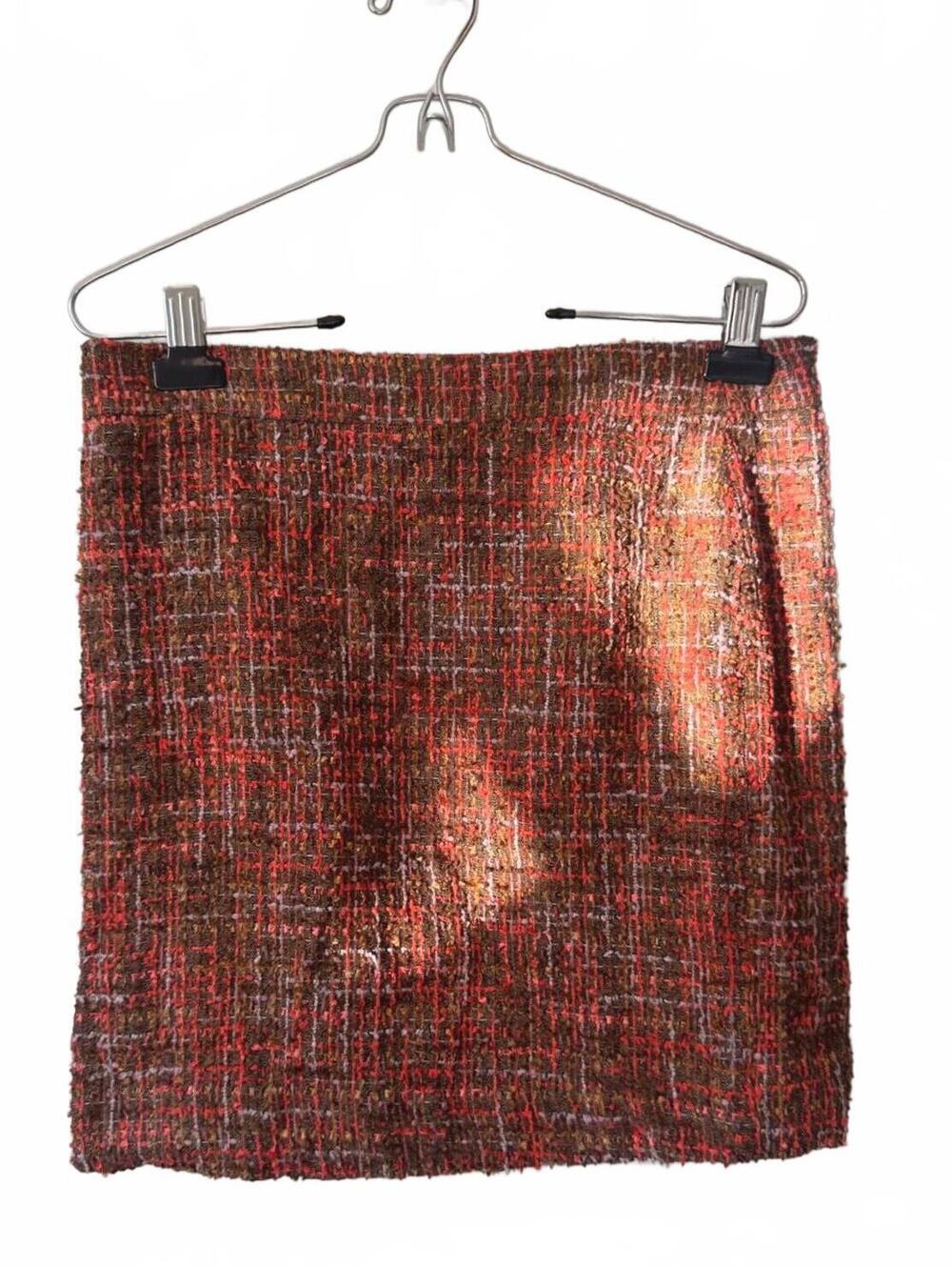 J.Crew No. 2 Pencil Skirt | Harvest Tweed Boucle | Brown Coral | Size 6 | NWOT